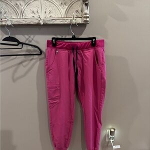 Figs Bright Pink Joggers